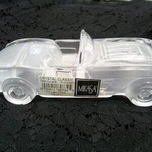 MIKASA Crystal Classic 1959 CORVETTE CAR w Mikasa Label Crystal Corvette